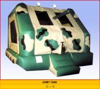Army Tank Bounce House