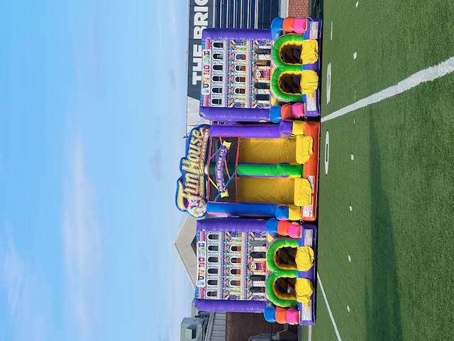 Fun House Slide with Obstacles