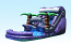 14' Purple Splash Water Slide