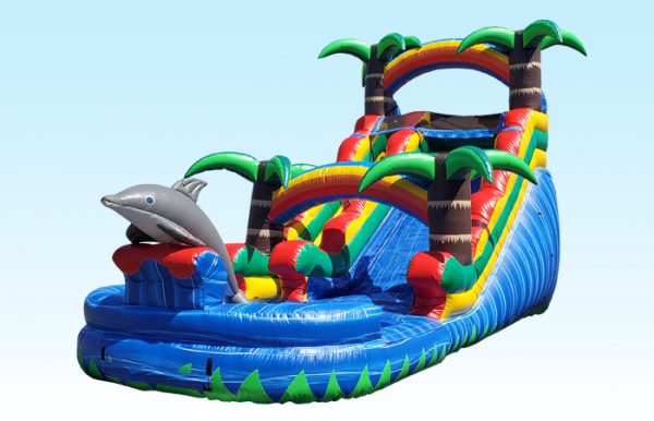 15' Tropical Water Slide