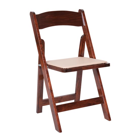 Brown Padded Folding Chair Brown Padded Folding Chair